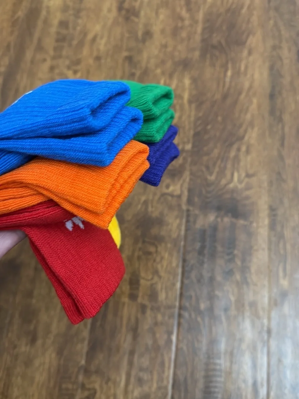adidas Men’s Crew Socks Pack — Multicolor Size L